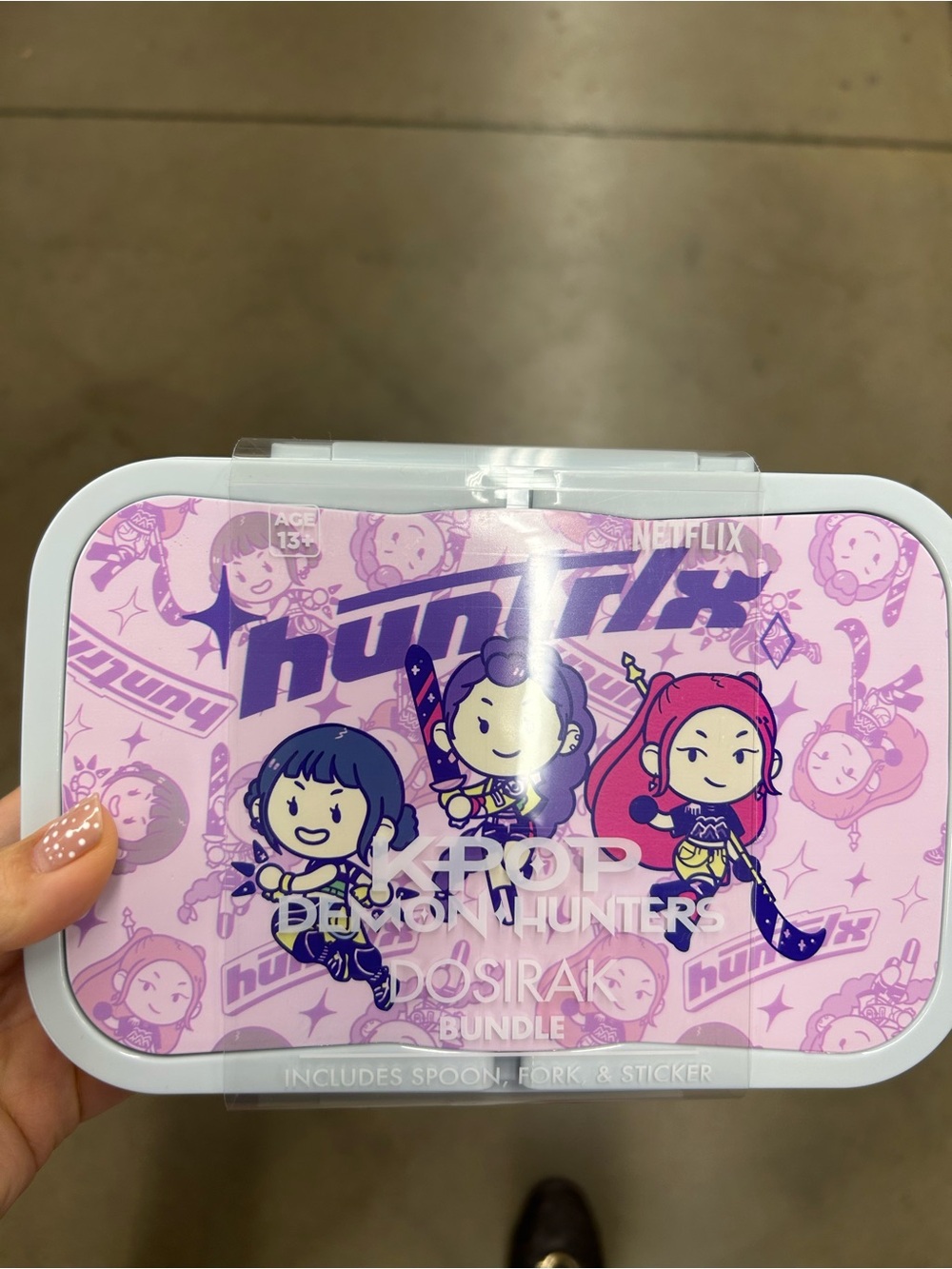 K-POP x Duniya Hunters Pink Dosirak Lunchbox Bundle
